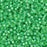 Miyuki Round Seed Beads, 15/0, #94240 Duracoat Silver Lined Dyed Mint Green (8.2 Gram Tube)