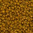 Miyuki Round Seed Beads, 15/0, #94460 Duracoat Opaque Dyed Yellow Olive (8.2 Gram Tube)
