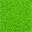 Miyuki Round Seed Beads, 15/0, #94471 Duracoat Opaque Dyed Neon Green (8.2 Gram Tube)