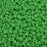 Miyuki Round Seed Beads, 15/0, #94476 Duracoat Opaque Dyed Grass (8.2 Gram Tube)
