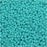 Miyuki Round Seed Beads, 15/0, #94478 Duracoat Opaque Dyed Aqua Blue (8.2 Gram Tube)
