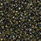 Miyuki Round Seed Beads, 15/0, #94511 Picasso Smoky Black Matte (8.2 Gram Tube)