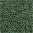 Miyuki Round Seed Beads, 15/0, #94514 Picasso Seafoam Green (8.2 Gram Tube)