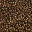 Miyuki Round Seed Beads, 15/0, #9457 Dark Bronze (8.2 Gram Tube)