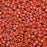 Miyuki Round Seed Beads, 15/0, #94695 Frost Opaque Glaze Rainbow Cardinal (8.2 Gram Tube)