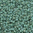 Miyuki Round Seed Beads, 15/0, #94701 Frost Opaque Glaze Rainbow Celadon (8.2 Gram Tube)