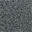 Miyuki Round Seed Beads, 15/0, #94705 Frost Opaque Glaze Rainbow Cadet Gray (8.2 Gram Tube)