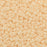 Miyuki Round Seed Beads, 15/0, #9492 Opaque Dark Cream (8.2 Gram Tube)