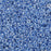Miyuki Round Seed Beads, 15/0, #9545 Dark Sky Blue Ceylon (8.2 Gram Tube)