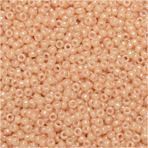 Miyuki Round Seed Beads, 15/0, #9593 Ceylon Beige (8.2 Gram Tube)