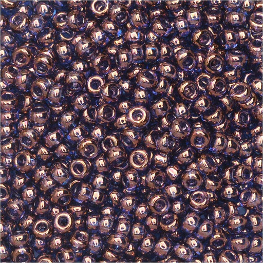 Miyuki Round Seed Beads, 11/0, #1884 Violet Gold Luster (8.5 Gram Tube)