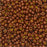 Miyuki Round Seed Beads, 11/0, #2044 Special Dyed Reddish Brown (8.5 Gram Tube)