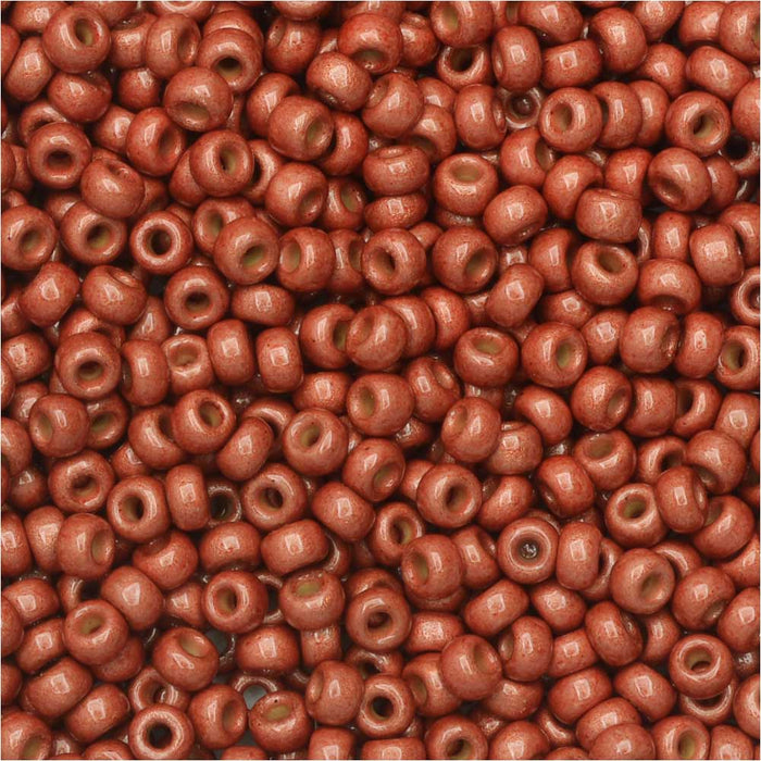 Miyuki Round Seed Beads, 11/0, #4208F Duracoat Galvanized Matte Berry (8.5 Gram Tube)