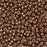 Miyuki Round Seed Beads, 11/0, #4213 Galvanized Dark Mauve (8.5 Gram Tube)