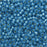 Miyuki Round Seed Beads, 11/0, #4242 Silver Lined Powder Blue (8.5 Gram Tube)
