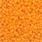 Miyuki Round Seed Beads, 11/0, #4454 Duracoat Opaque Dyed Orange (8.5 Gram Tube)