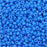 Miyuki Round Seed Beads, 11/0, #4484 Duracoat Opaque Dyed Bright Blue (8.5 Gram Tube)