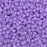Miyuki Round Seed Beads, 11/0, #4488 Duracoat Opaque Dyed Pale Purple (8.5 Gram Tube)