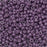 Miyuki Round Seed Beads, 11/0, #4489 Duracoat Opaque Dyed Purple (8.5 Gram Tube)