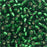 Miyuki Round Seed Beads, 8/0, #916 Silver Lined Green (22 Gram Tube)