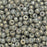 Miyuki Round Seed Beads, 8/0, #91865 Galvanized Gray Light Transparent (22 Gram Tube)