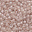 Miyuki Round Seed Beads, 8/0, #9215 Blush Lined Crystal (22 Gram Tube)