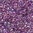Miyuki Round Seed Beads, 8/0, #9264 Raspberry Lined Crystal AB (22 Gram Tube)