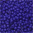 Miyuki Round Seed Beads, 8/0, #9414 Opaque Cobalt (22 Gram Tube)