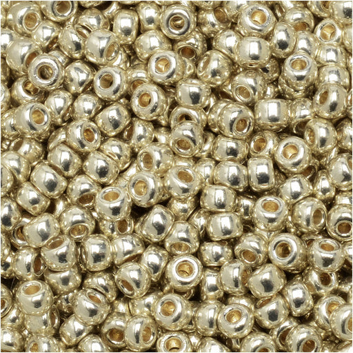 Miyuki Round Seed Beads, 8/0, #94201 Duracoat Galvanized Silver (22 Gram Tube)