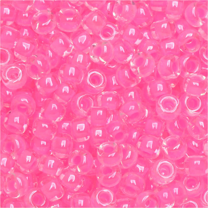 Miyuki Round Seed Beads, 8/0, #94299 Luminous Cotton Candy (22 Gram Tube)