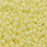 Miyuki Round Seed Beads, 8/0, #94451 Duracoat Opaque Dyed Pale Yellow (22 Gram Tube)