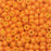 Miyuki Round Seed Beads, 8/0, #94454 Duracoat Opaque Dyed Orange (22 Gram Tube)