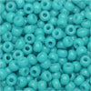 Miyuki Round Seed Beads, 8/0, #94480 Duracoat Opaque Dyed Ocean (22 Gram Tube)
