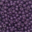 Miyuki Round Seed Beads, 8/0, #94490 Duracoat Opaque Dyed Dark Purple (22 Gram Tube)