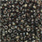 Miyuki Round Seed Beads, 8/0, #94511 Picasso Smoky Black Matte (22 Gram Tube)