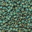 Miyuki Round Seed Beads, 8/0, #94514 Picasso Seafoam Green Matte (22 Gram Tube)