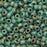 Miyuki Round Seed Beads, 8/0, #94514 Picasso Seafoam Green Matte (22 Gram Tube)