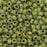 Miyuki Round Seed Beads, 8/0, #94515 Picasso Chartreuse Matte (22 Gram Tube)