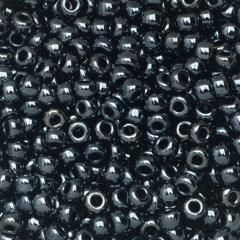 Miyuki Round Seed Beads, 8/0, #9451 Gunmetal (22 Gram Tube)