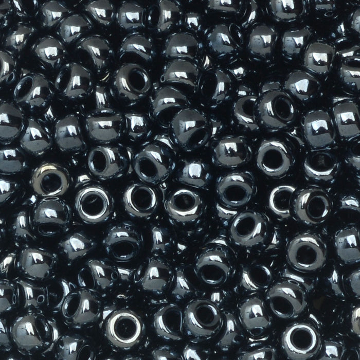 Miyuki Round Seed Beads, 8/0, #9451 Gunmetal (22 Gram Tube)