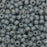 Miyuki Round Seed Beads, 8/0, #94705 Frosted Opaque Glaze Rainbow Cadet Gray (22 Gram Tube)