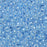Miyuki Round Seed Beads, 8/0, #9524 Sky Blue Ceylon (22 Gram Tube)