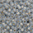 Miyuki Round Seed Beads, 8/0, #9576 Smoky Opal Silver Lined Alabaster (22 Gram Tube)
