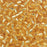 Miyuki Round Seed Beads, 8/0, #9702 Silver Lined Gold (22 Gram Tube)