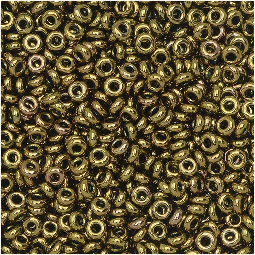 Toho Demi Round Seed Beads, Thin 11/0 (2.2mm) Size, #223 Antique Bronze (7.8 Grams)