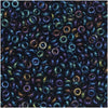 Toho Demi Round Seed Beads, Thin 11/0 (2.2mm) Size, 7.8 Grams, #82 Metallic Nebula
