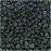 Toho Demi Round Seed Beads, Thin 11/0 (2.2mm) Size, 7.8 Grams, #89 Metallic Moss