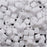 Miyuki 4mm Glass Cube Beads Opaque White #402 10 Grams