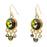 Retired - Fuego Verde Earrings