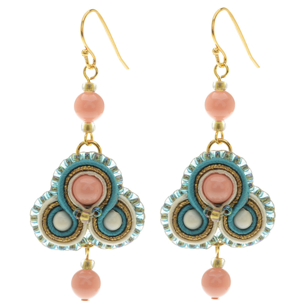 Retired - Key West Soutache Earrings — Beadaholique